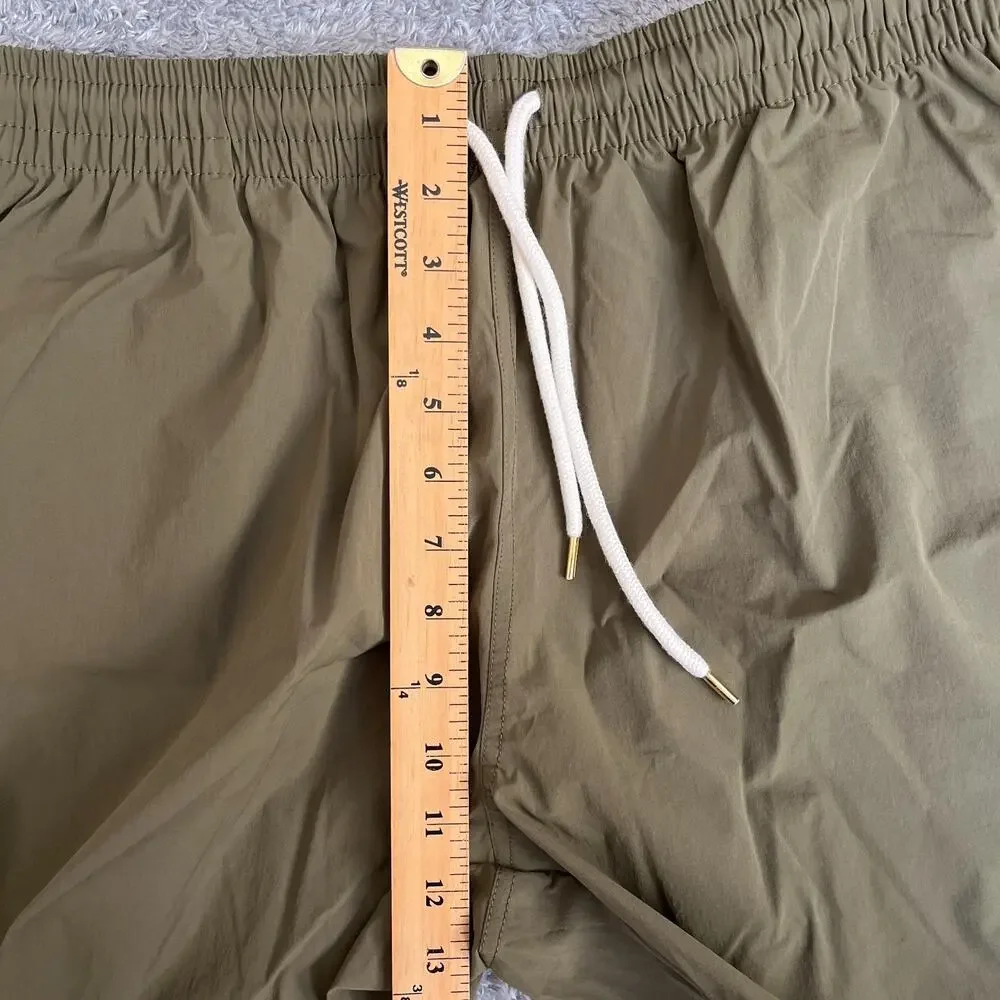 Polo Ralph Lauren Olive Green Board Shorts Traveller Swim Shorts Men's Size 2XL